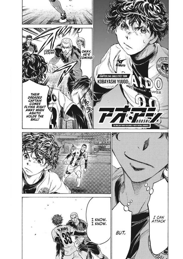 Ao Ashi, Chapter 244 image 03